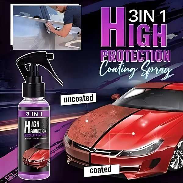 3 in 1 High Car Washer Spray - Buy 1 Get 1 Free