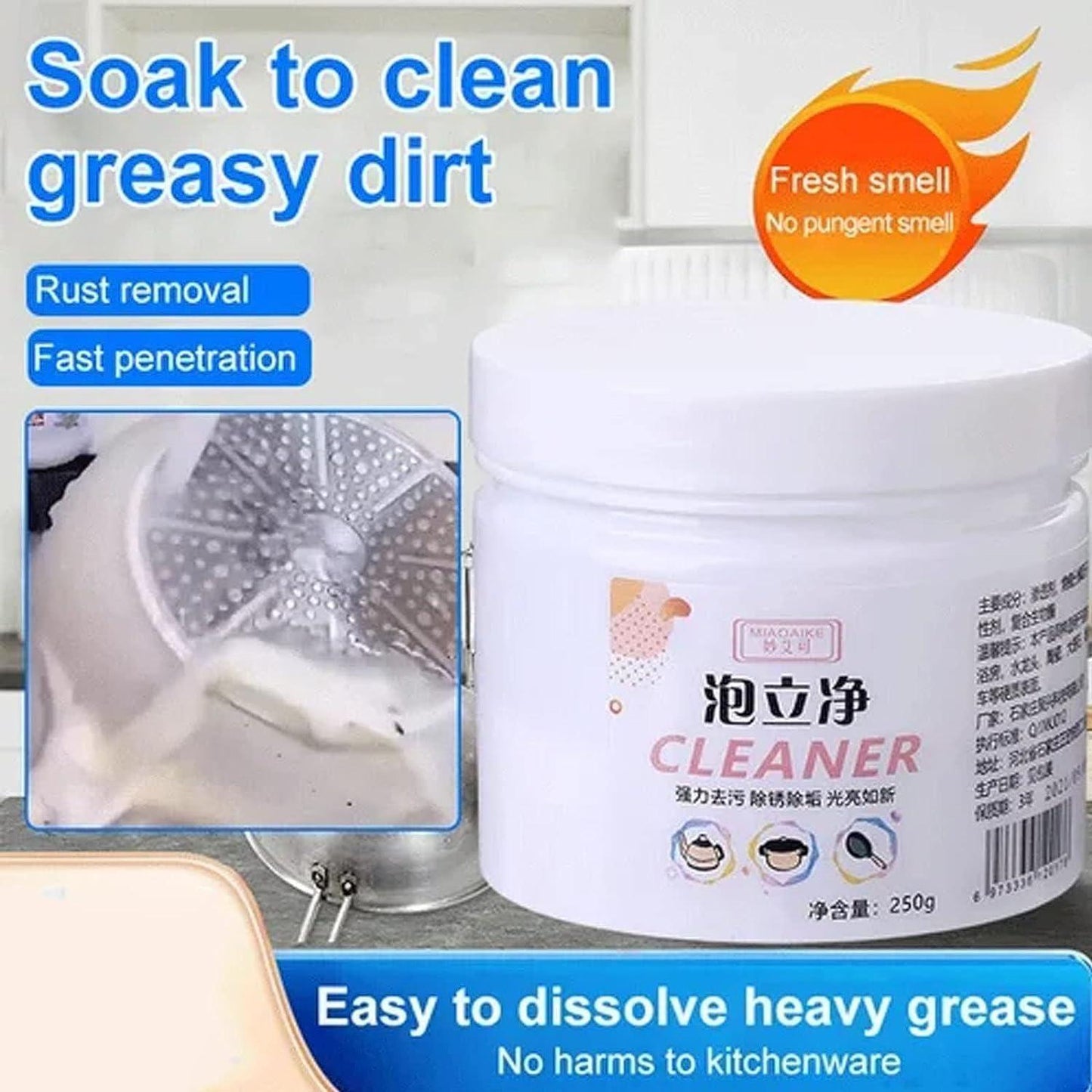 Foam Rust Remover & Kitchen Cleaner - Buy 1 Get 1 Free
