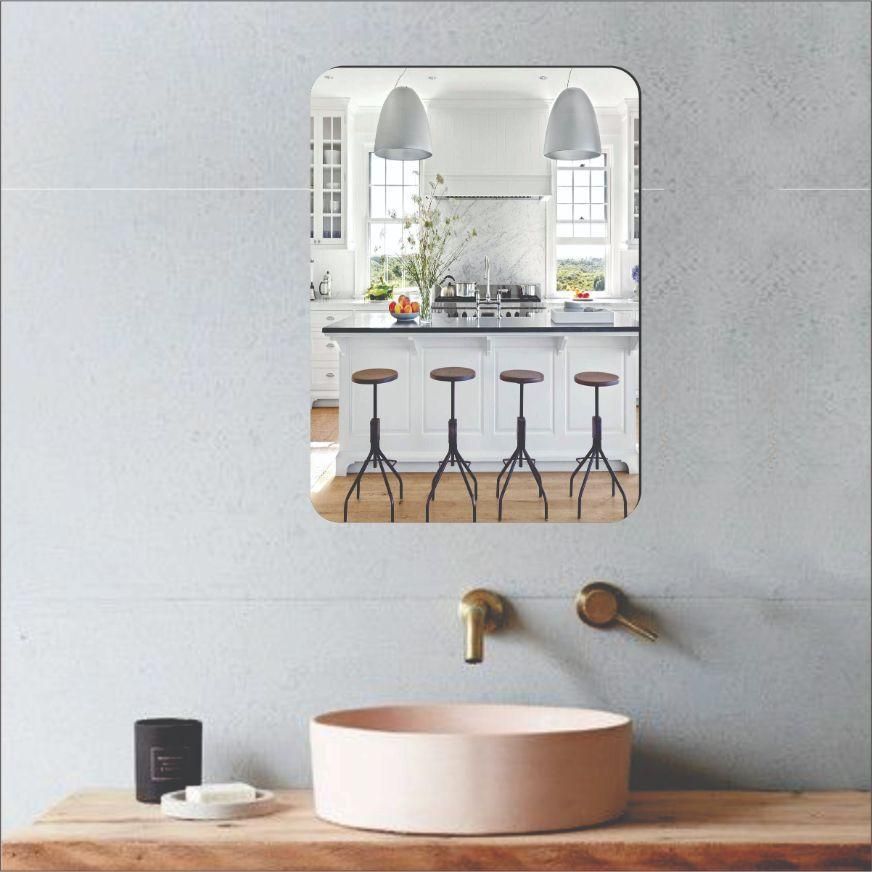Oval & Square Mirror (pack of 2)