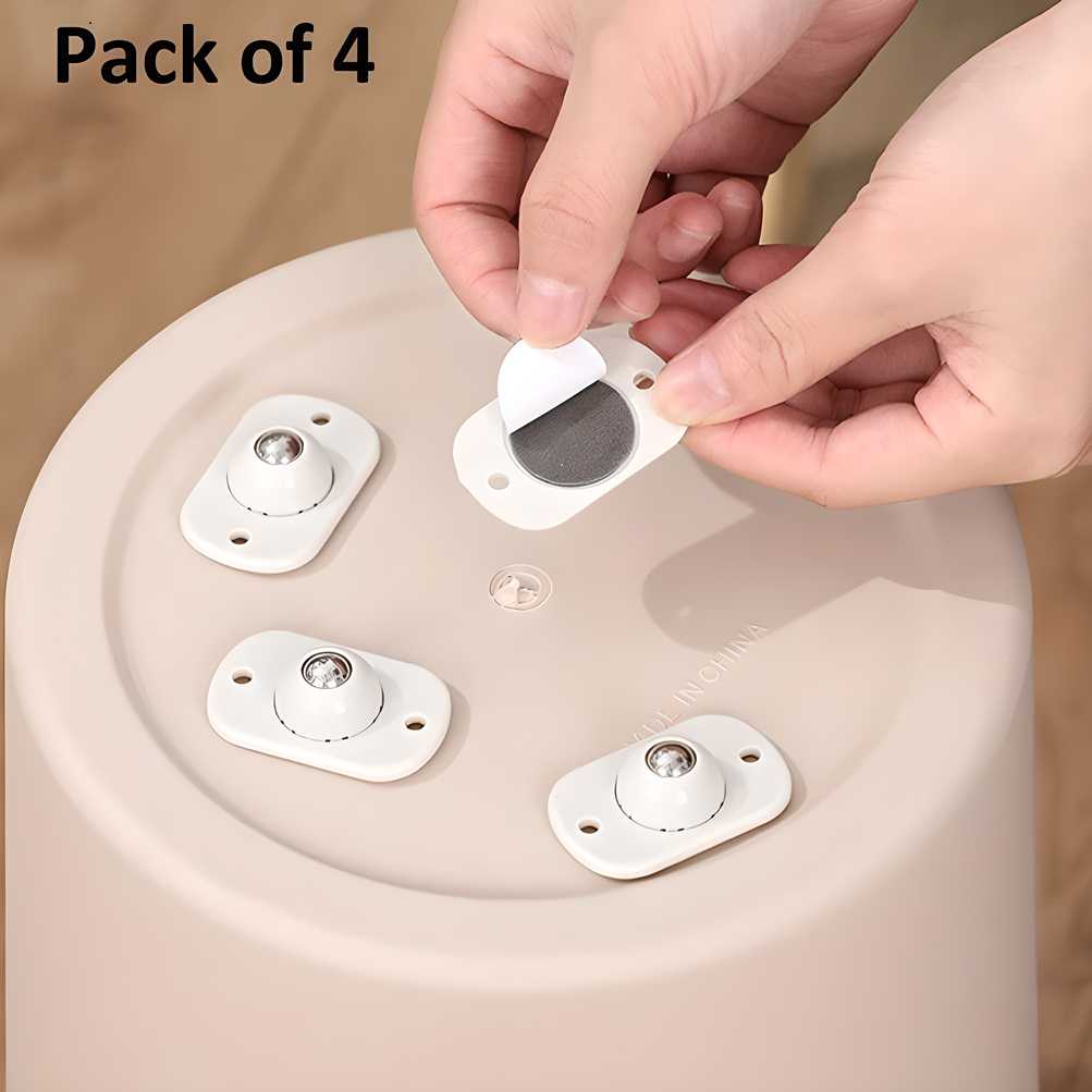 360° Rotating Self-Adhesive Wheels