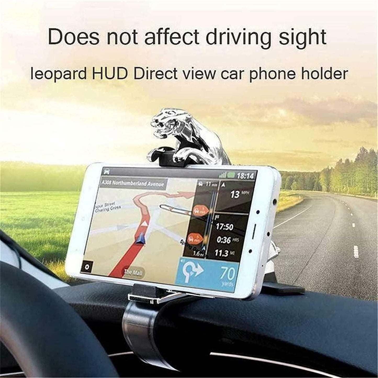 Jaguar Dashboard Car Phone Holder