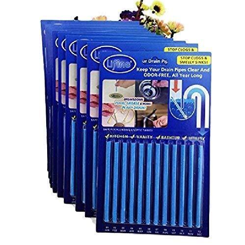 Drain Cleaner Sticks – Odor & Clog Remover(pack of 12 sticks)