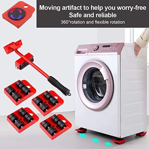 Smart Furniture Lifter with Wheel Pads