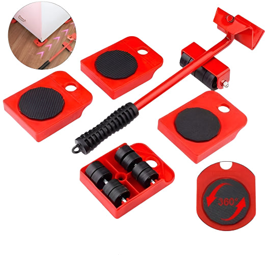Smart Furniture Lifter with Wheel Pads