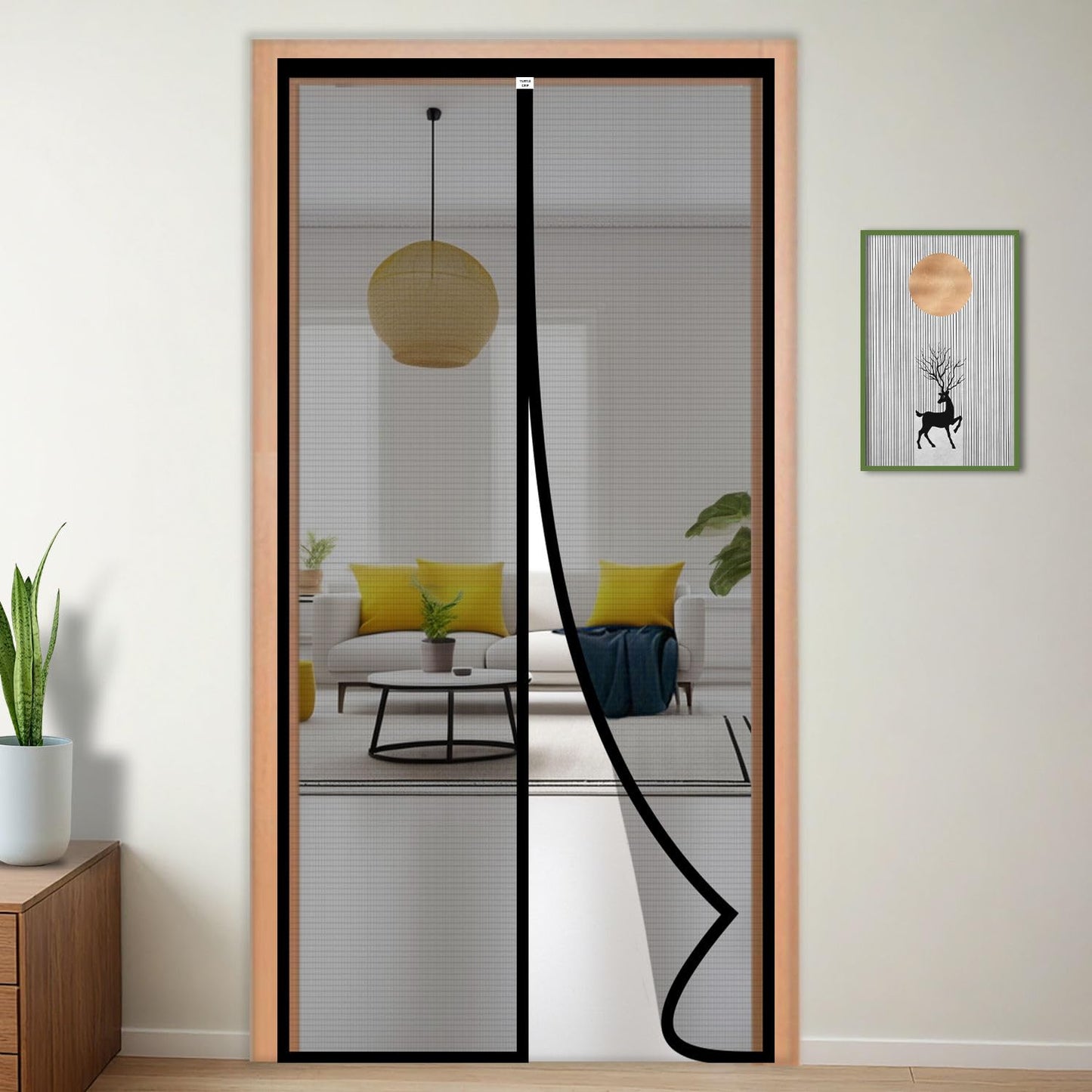 Magnetic Foldable Anti Mosquito Door Curtains
