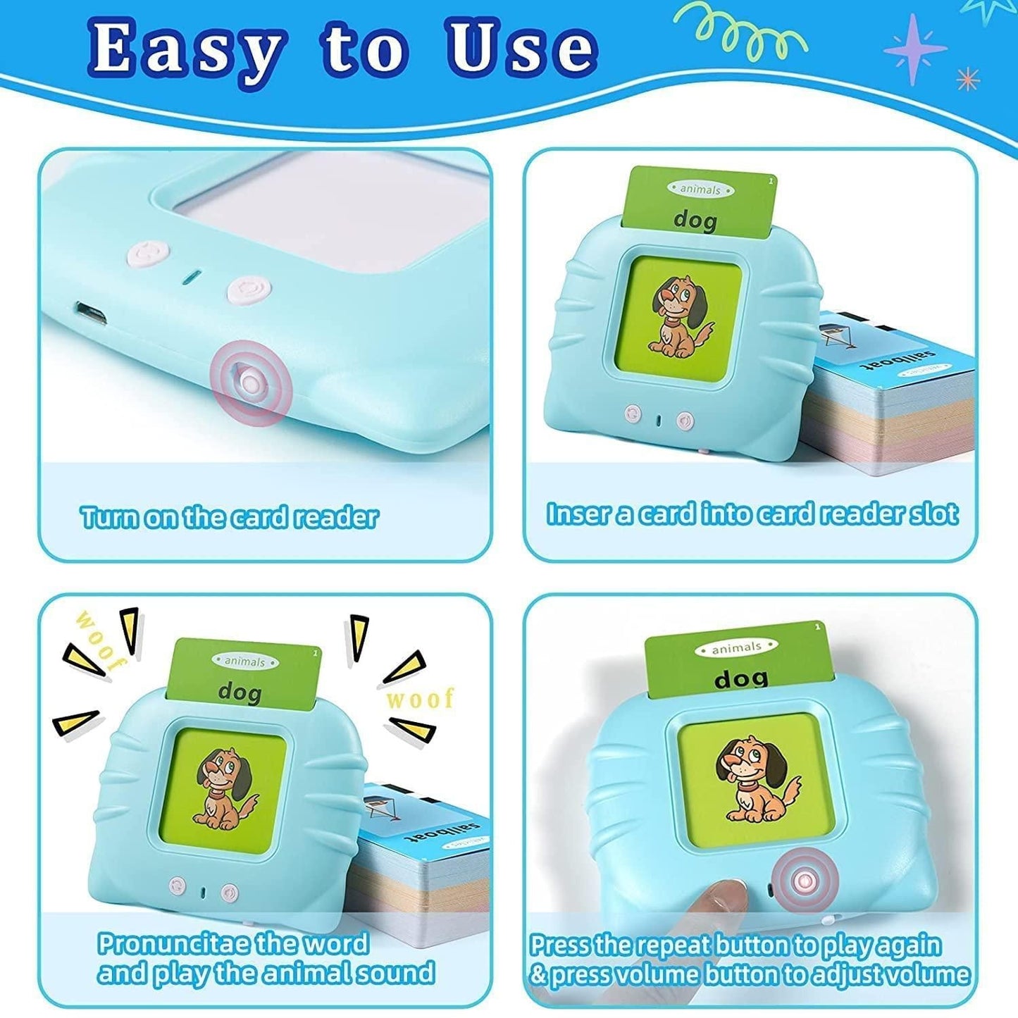 Talking Flash Cards Toy