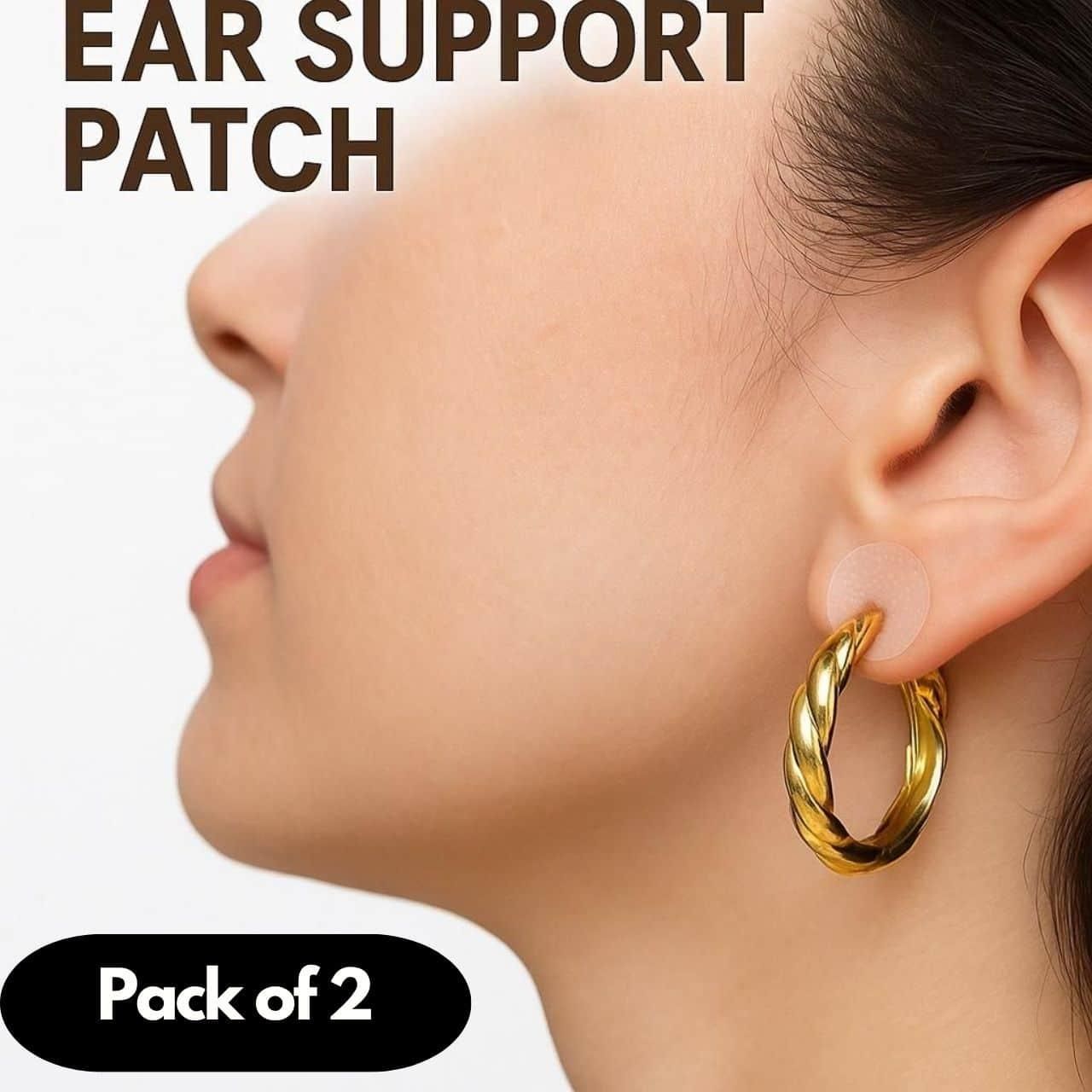 Premium Earlobe Support Patches (200 PCS)