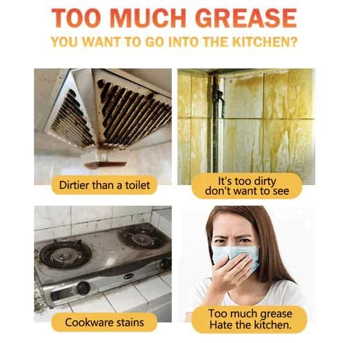 Multifunctional Kitchen Grease Cleaner- Buy 1 Get 1 Free