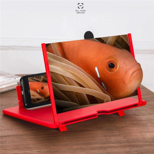 Portable 12X View 3D Screen Magnifier