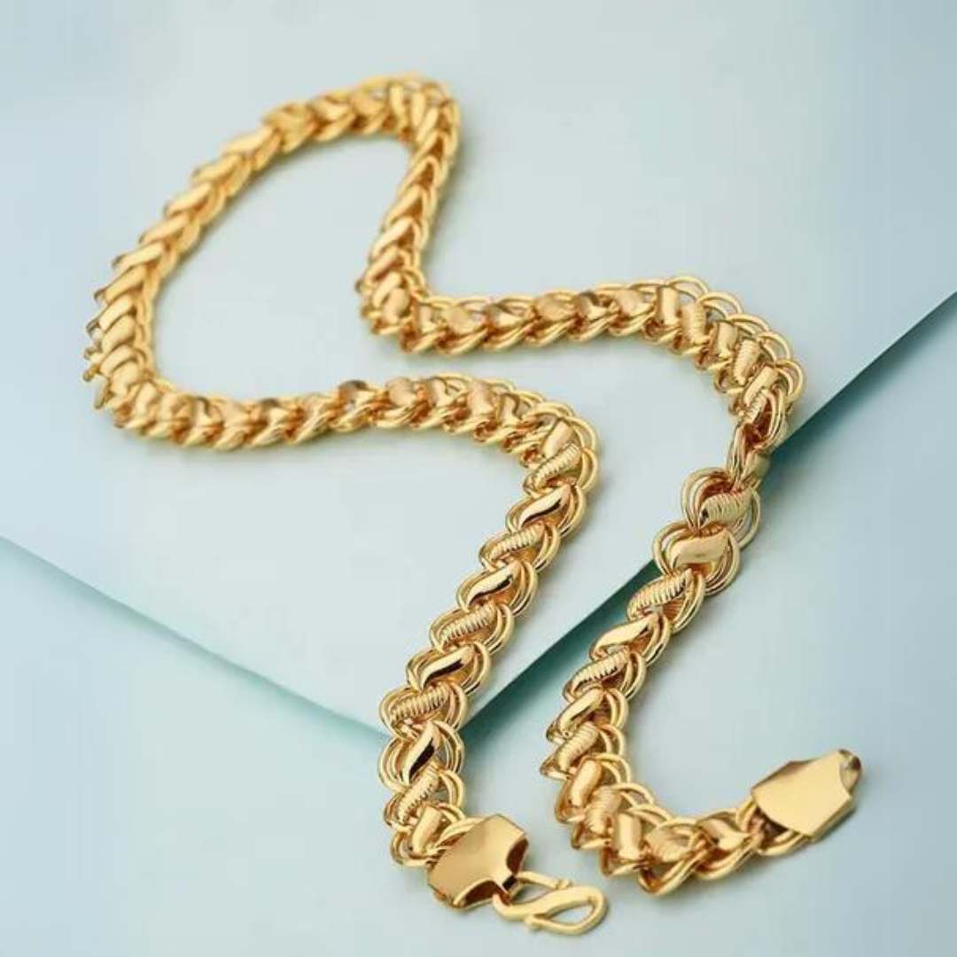 Hand Made Gold Plated Chain
