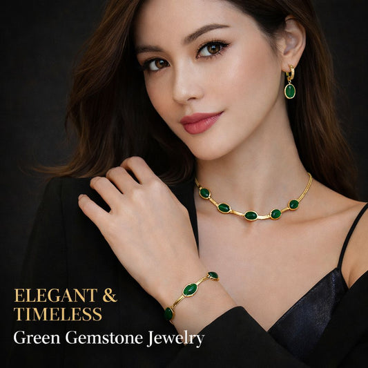 Premium Necklace Set With Bracelet